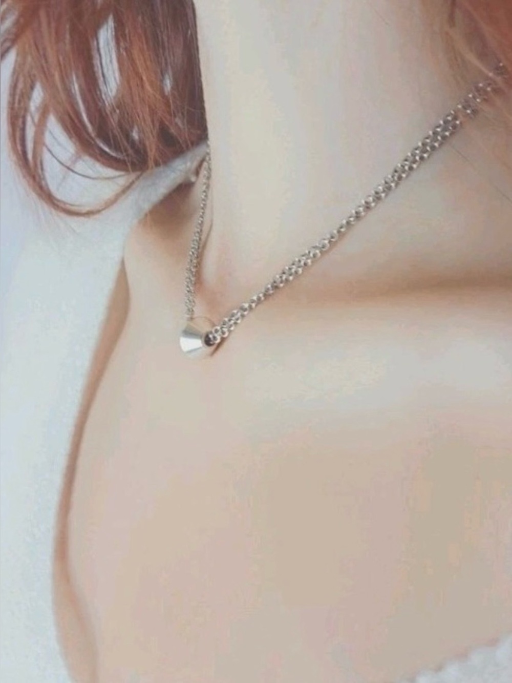 Tiffany & Co. Vintage Silver Barrel Beads Double Chain Necklace - Picture 7 of 8